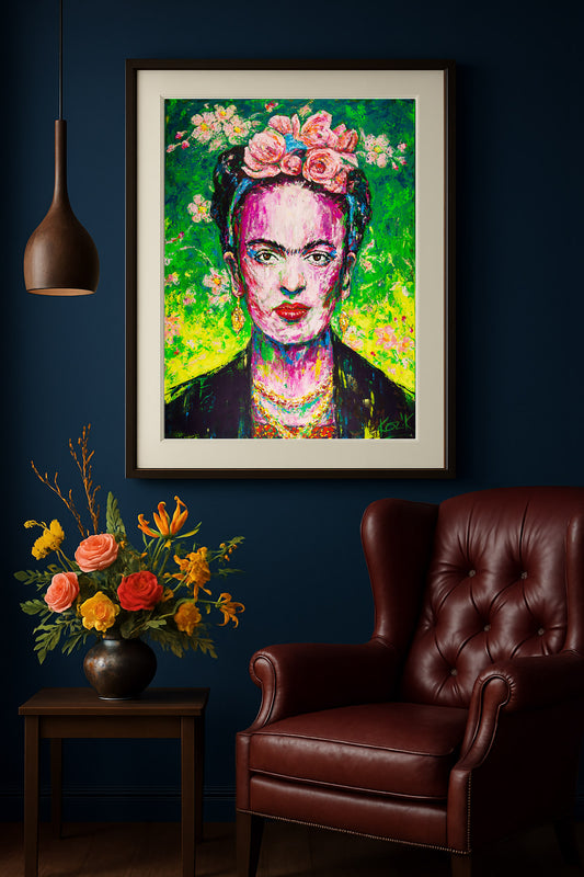 Frida Kahlo – Empathic Portrait (by Marcel Kozik)
