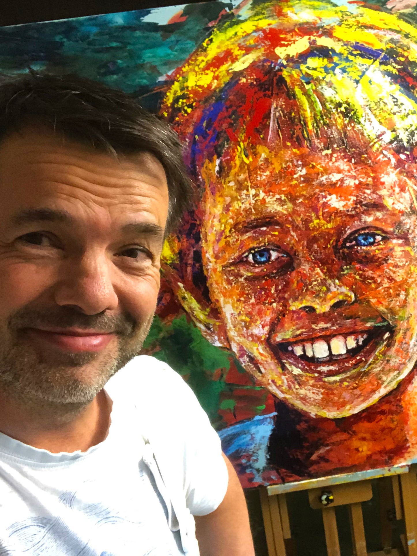 Pippi Longstocking – Acrylic Glass on Dibond