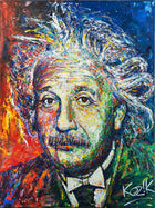 Albert Einstein – Empathic Portrait (by Marcel Kozik)