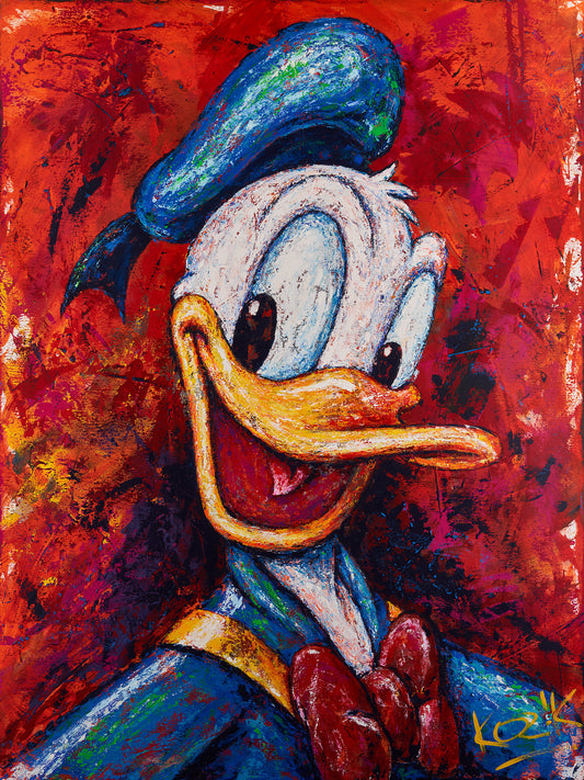 Donald Duck - Empathic Portrait (by Marcel Kozik)