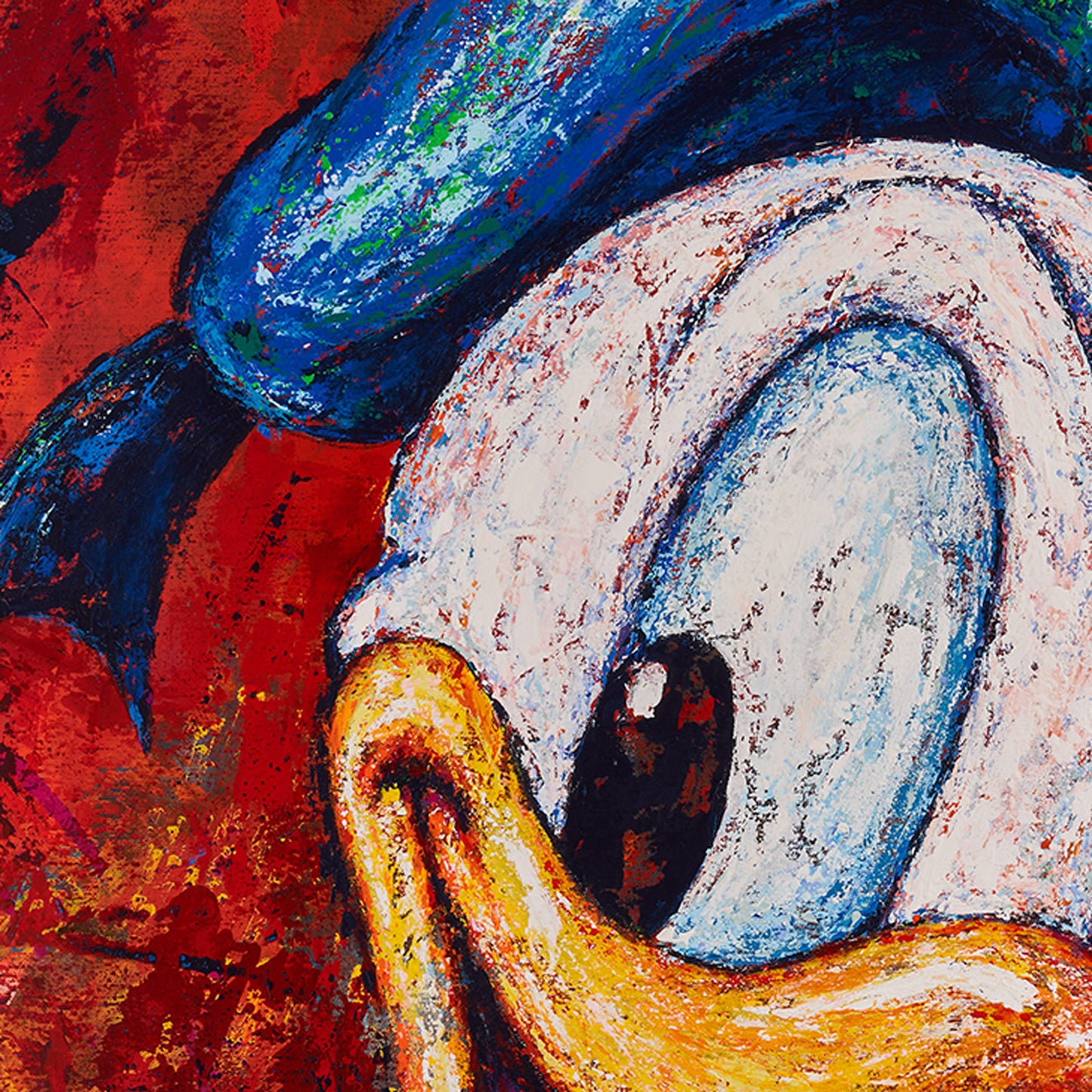 Donald Duck - Fine Art Print Hahnemühle