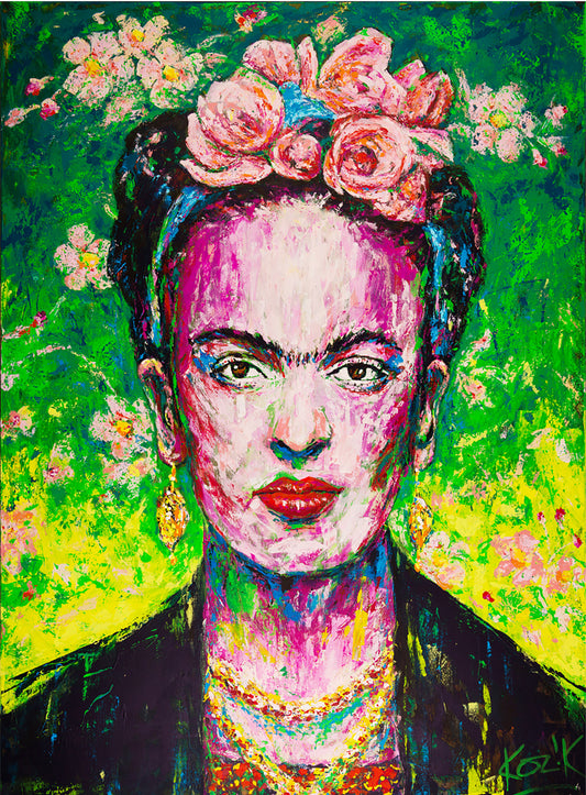Frida Kahlo – Empathic Portrait (by Marcel Kozik)