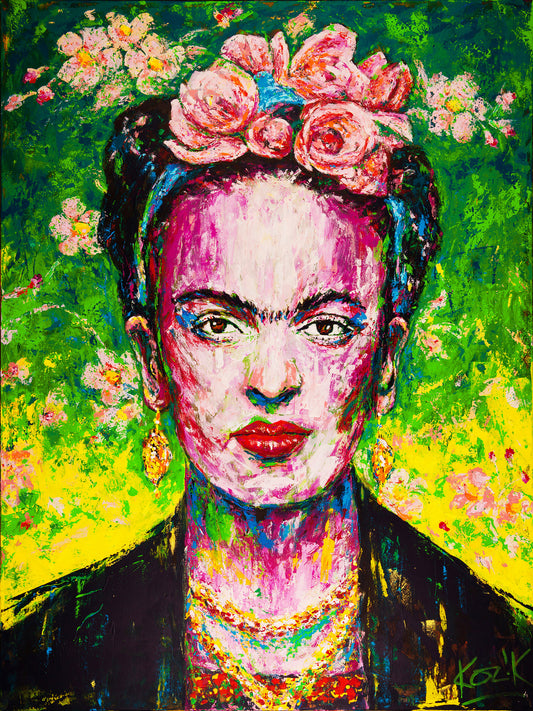 Frida Kahlo - Fine Art Print Hahnemühle