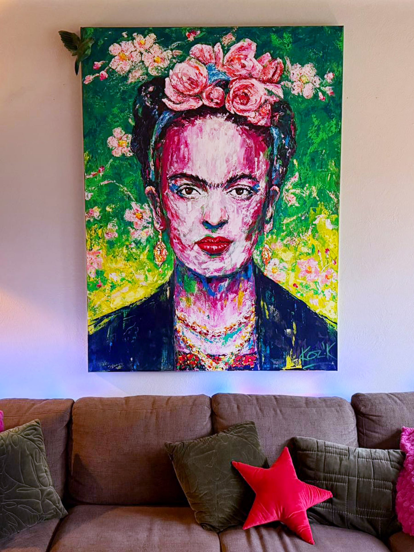 Frida Kahlo – Acrylic Glass on Dibond