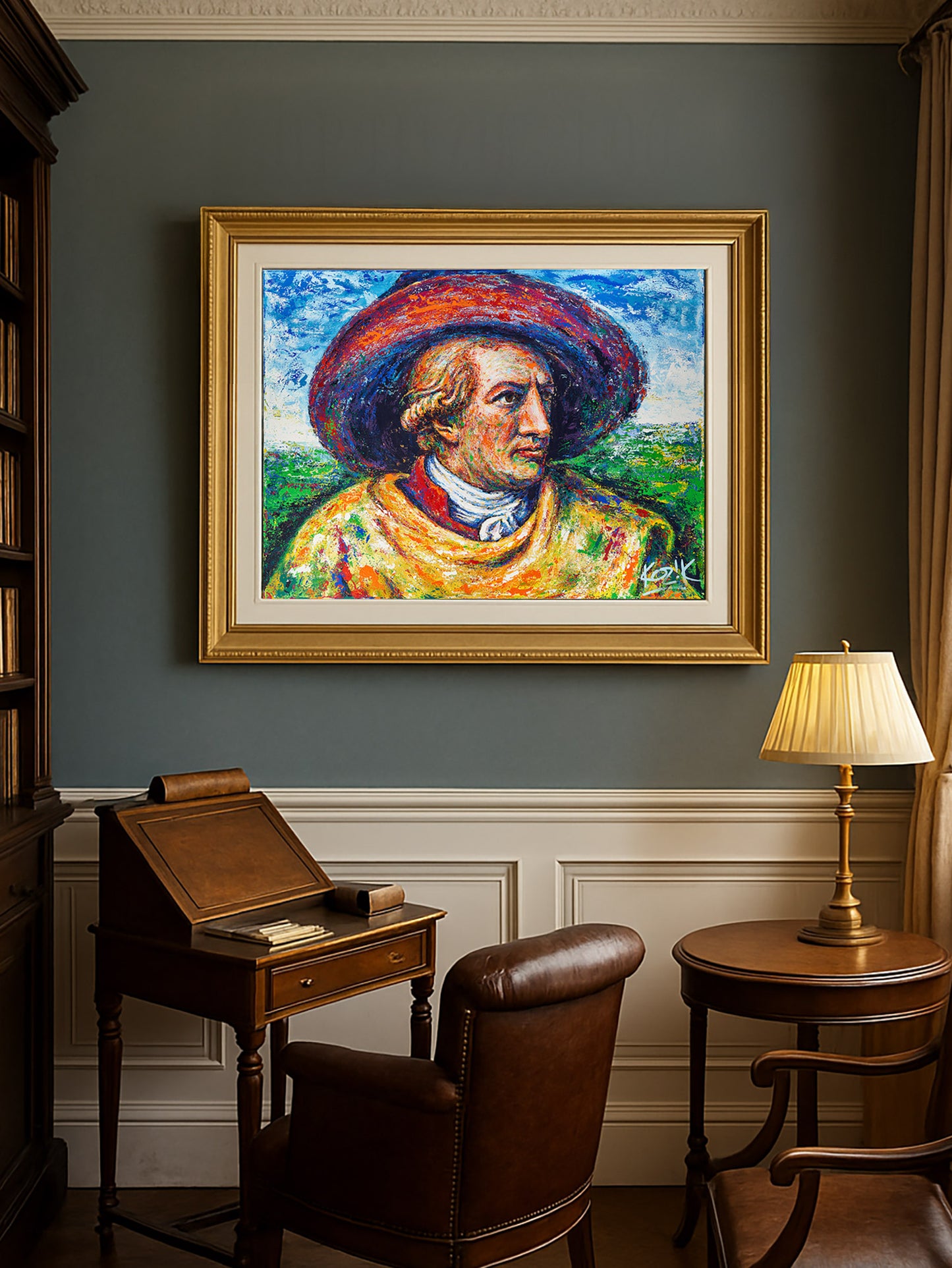 Johann Wolfgang von Goethe - Empathic Portrait (by Marcel Kozik)