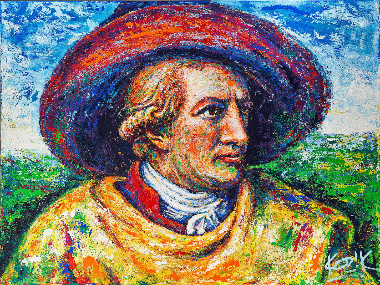 Johann Wolfgang von Goethe - Empathic Portrait (by Marcel Kozik)