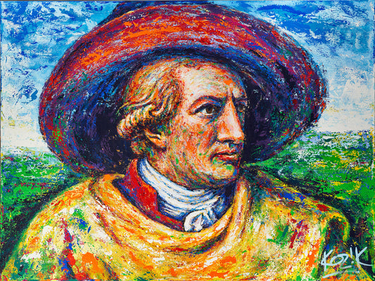 Johann Wolfgang von Goethe - Empathic Portrait (by Marcel Kozik)