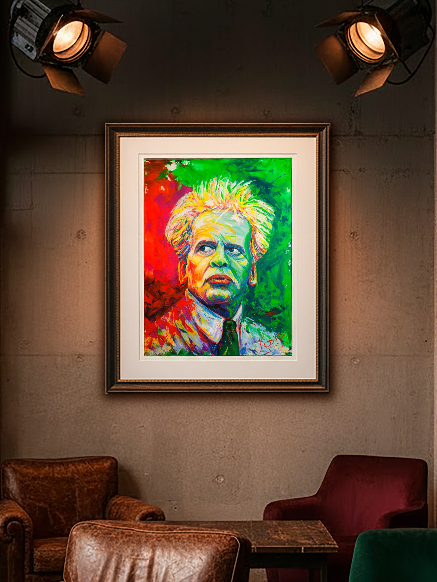 Klaus Kinski - Empathic Portrait (by Marcel Kozik)
