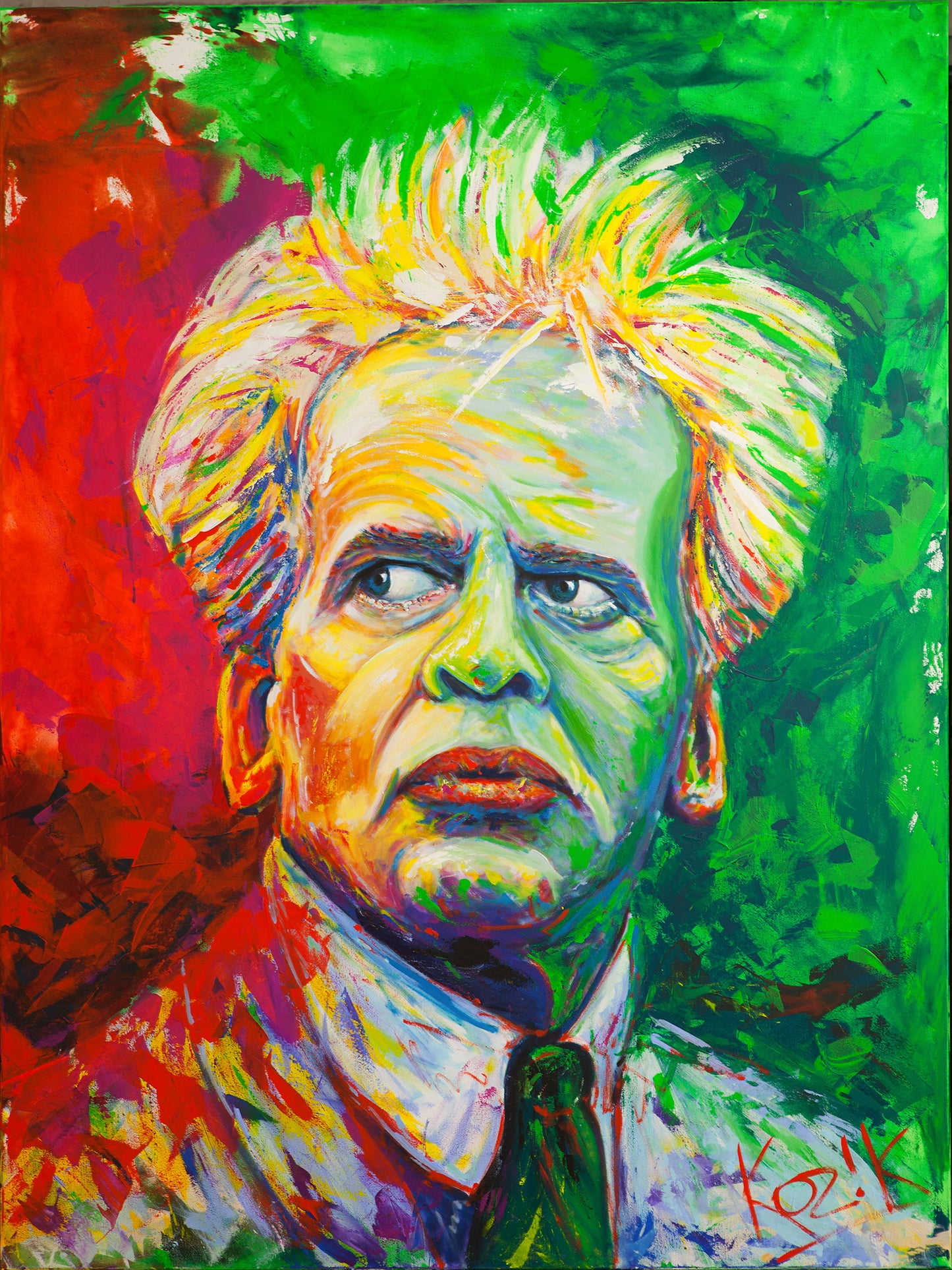 Klaus Kinski - Empathic Portrait (by Marcel Kozik)