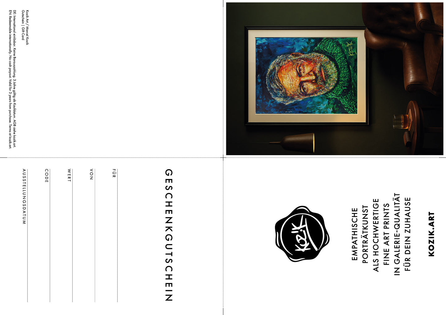 Geschenkgutscheine - Gift Card – INSTANT PDF (Print at Home)