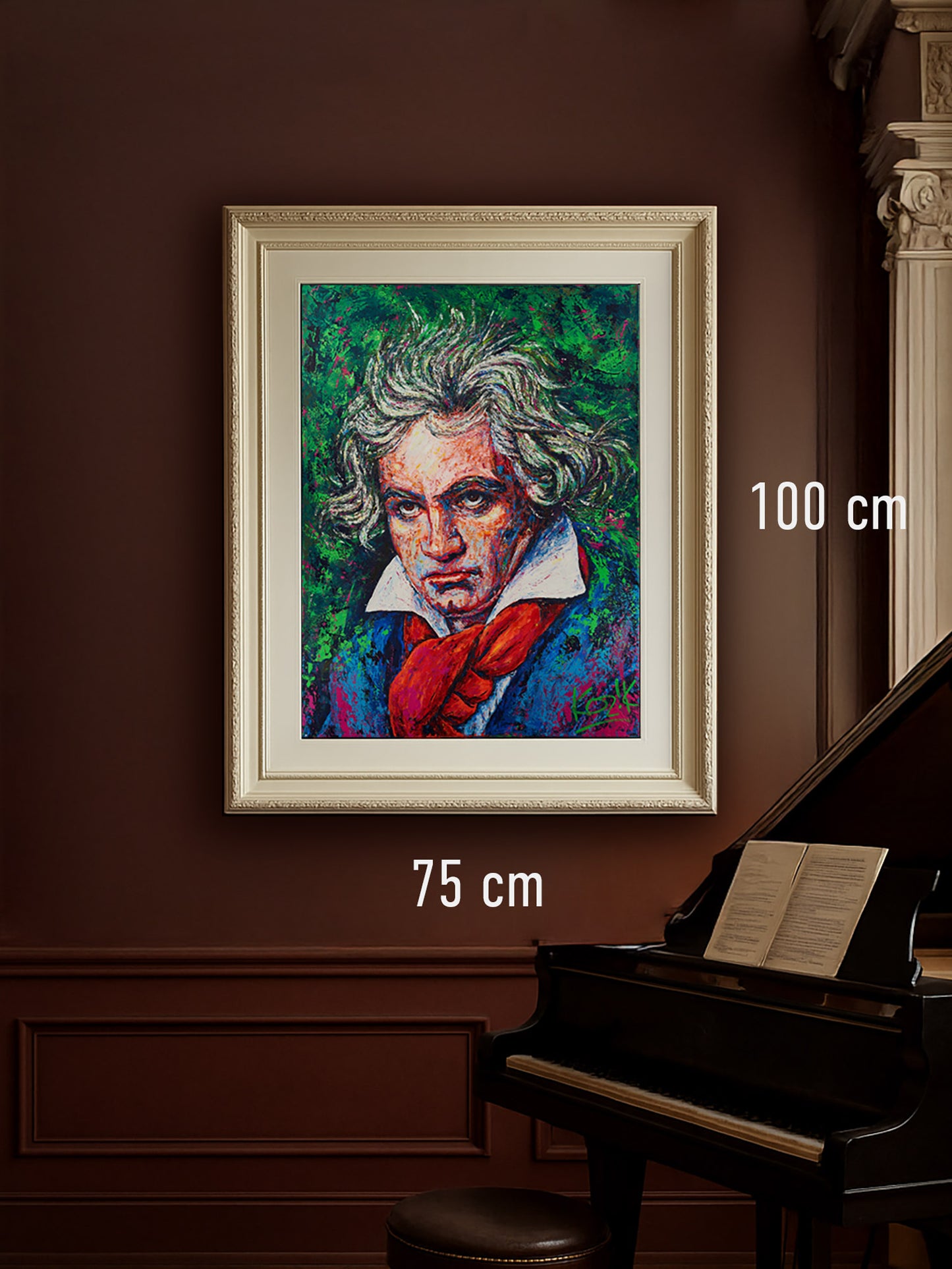 Ludwig van Beethoven - Empathic Portrait (by Marcel Kozik)