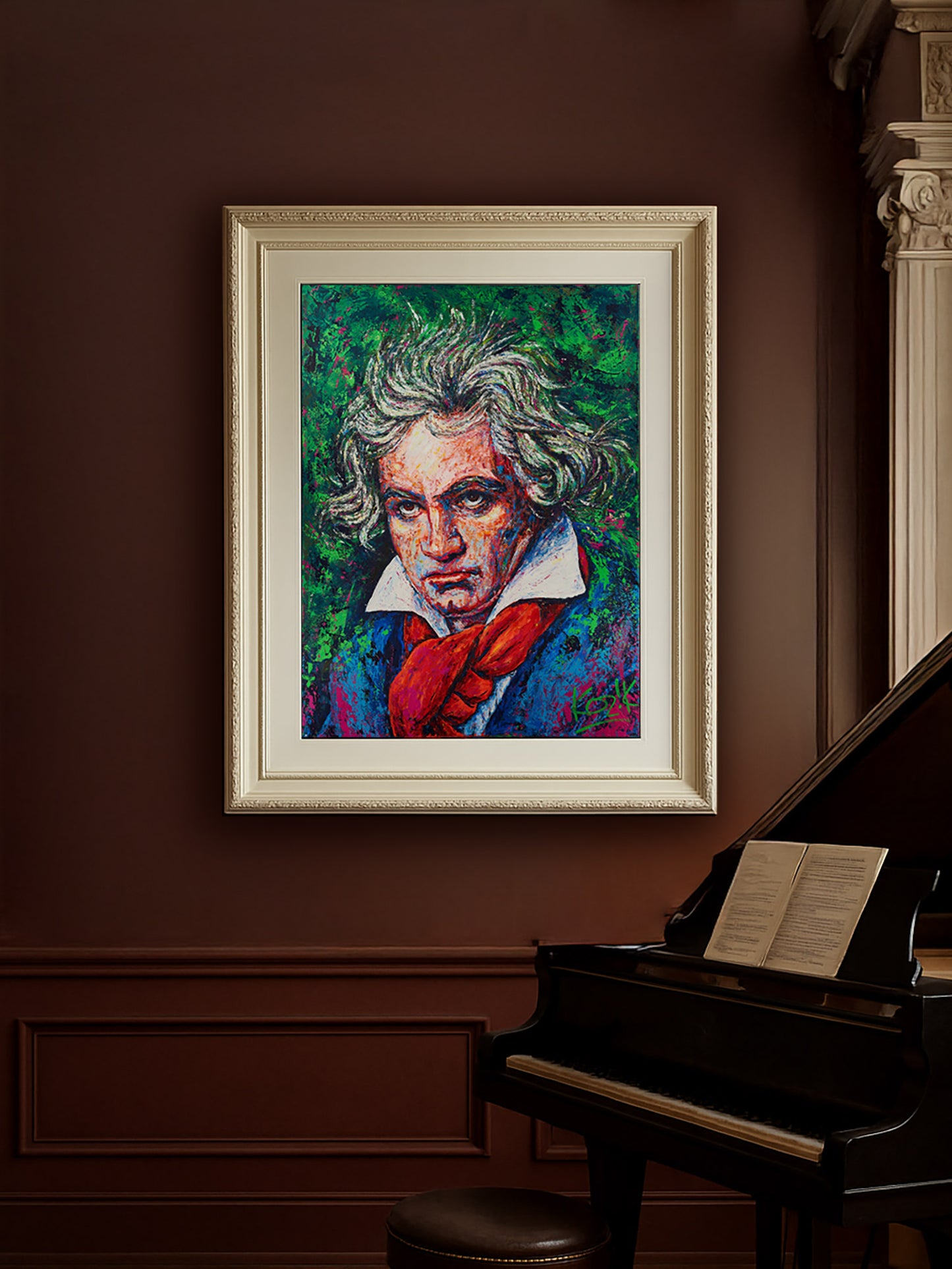 Ludwig van Beethoven - Empathic Portrait (by Marcel Kozik)