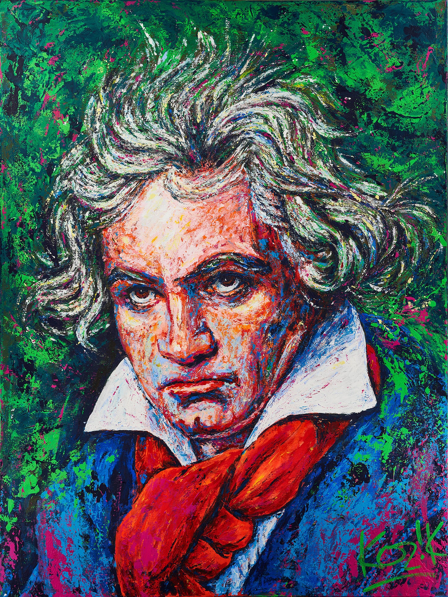 Ludwig van Beethoven - Empathic Portrait (by Marcel Kozik)