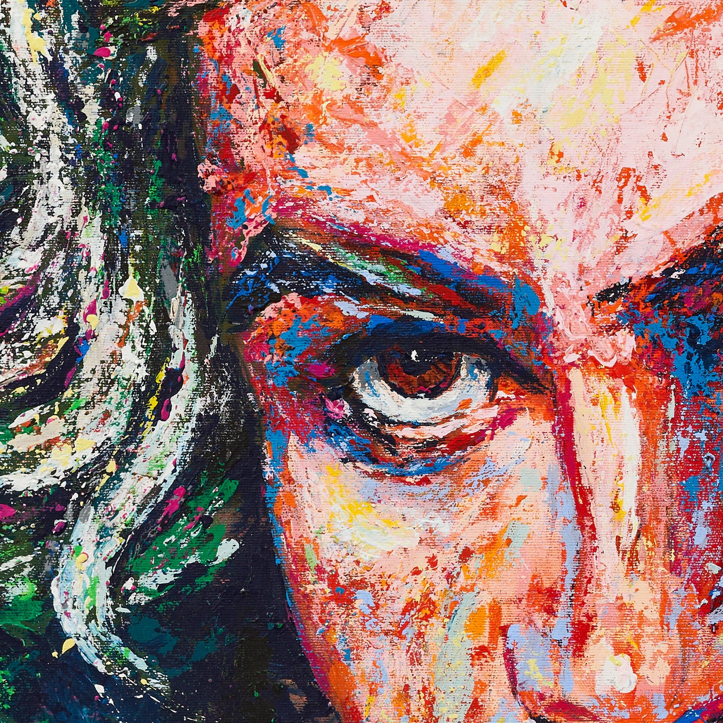 Ludwig van Beethoven - Acrylic Glass on Dibond
