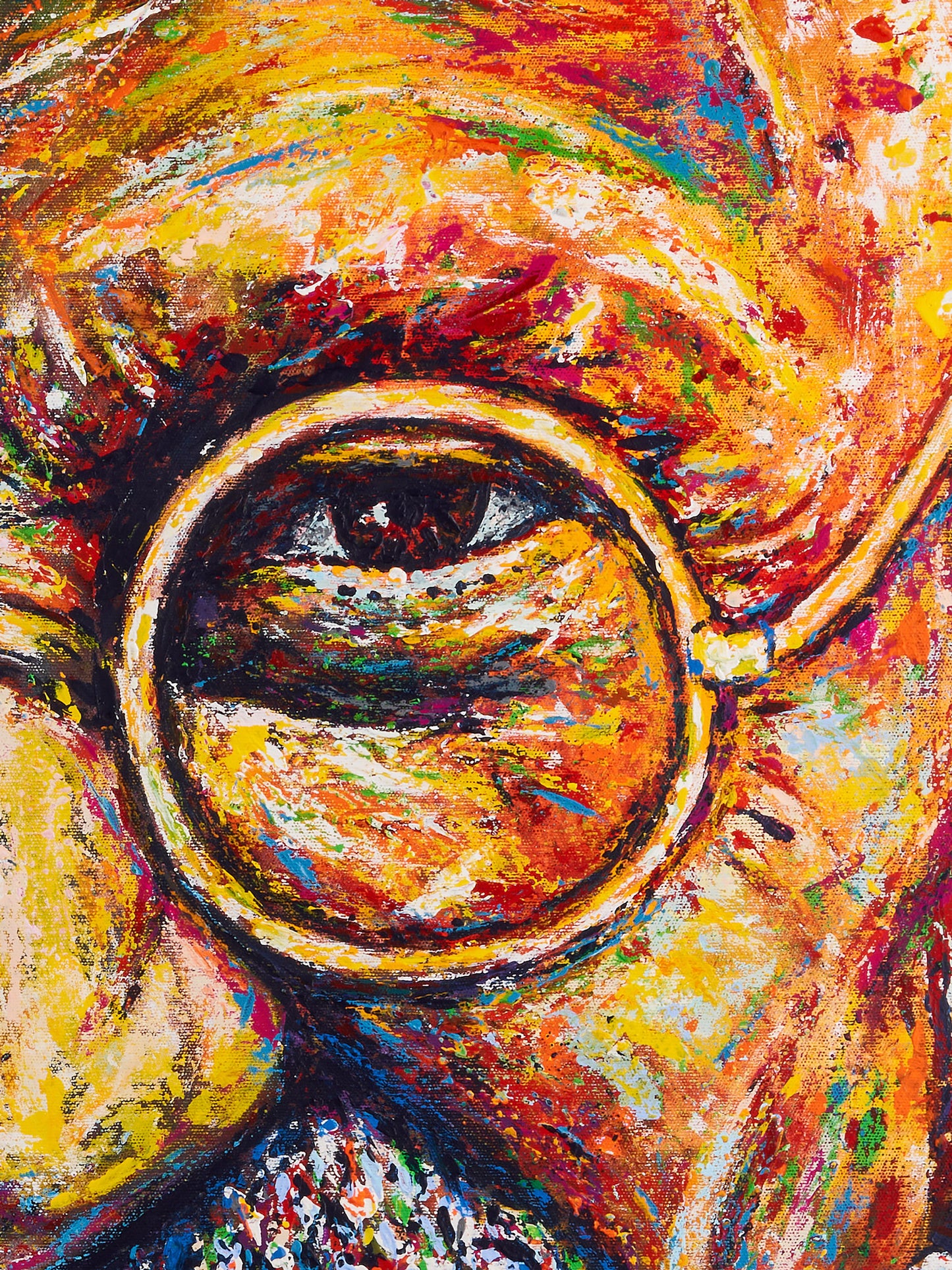 Mahatma Gandhi - Fine Art Print Hahnemühle