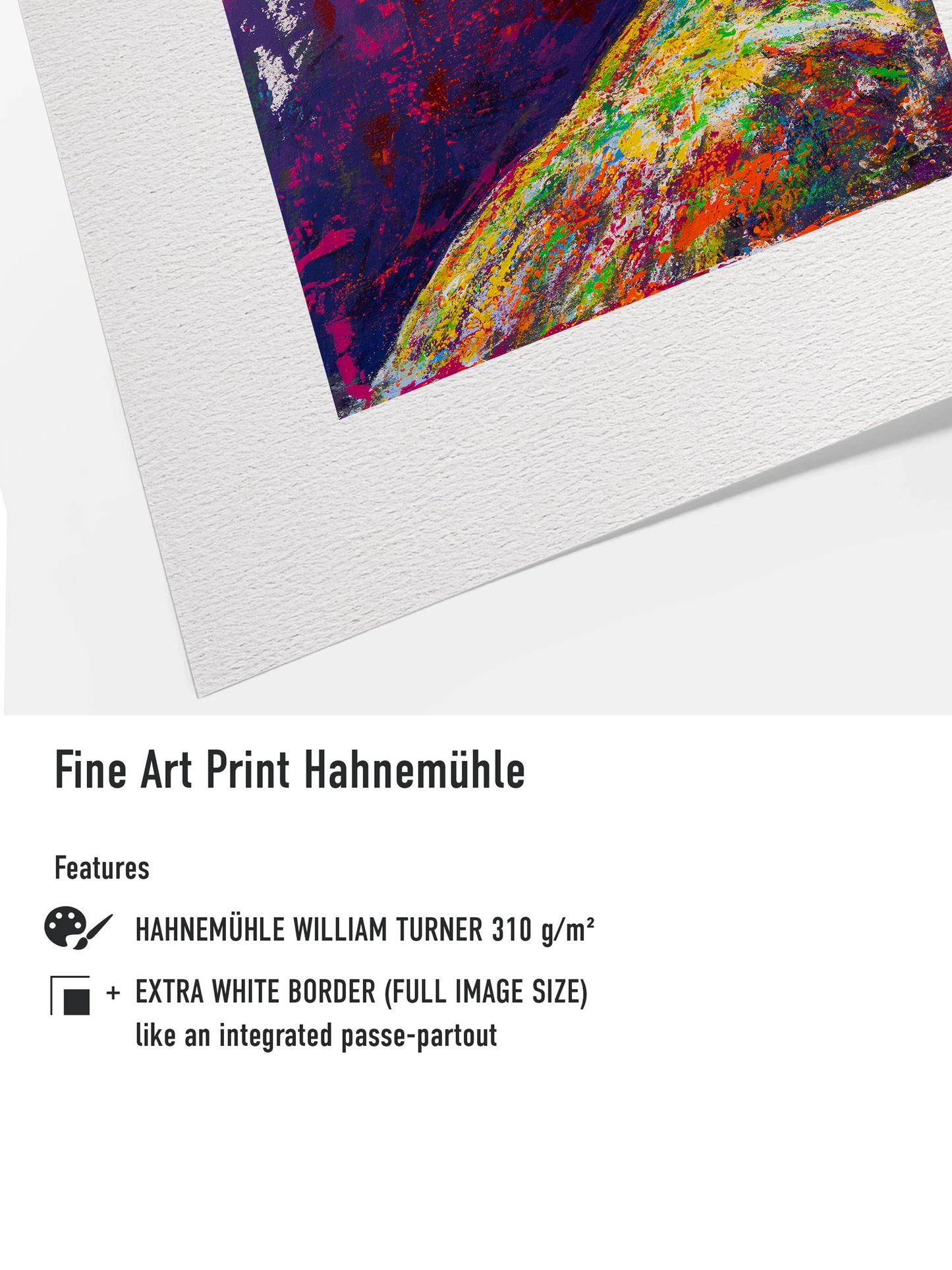Mahatma Gandhi - Fine Art Print Hahnemühle