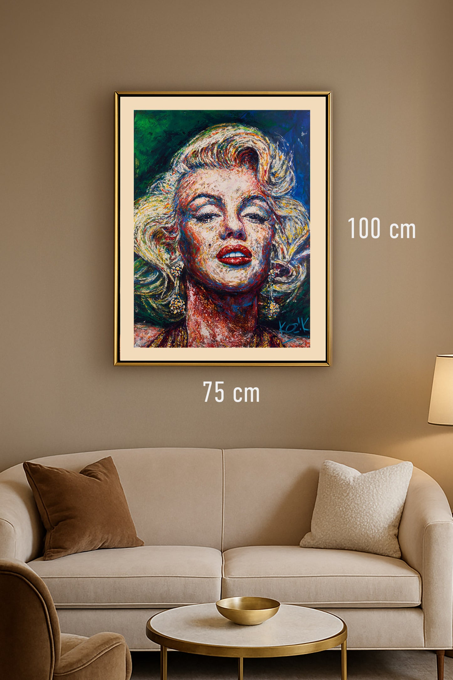 Marilyn Monroe – Empathic Portrait (by Marcel Kozik)