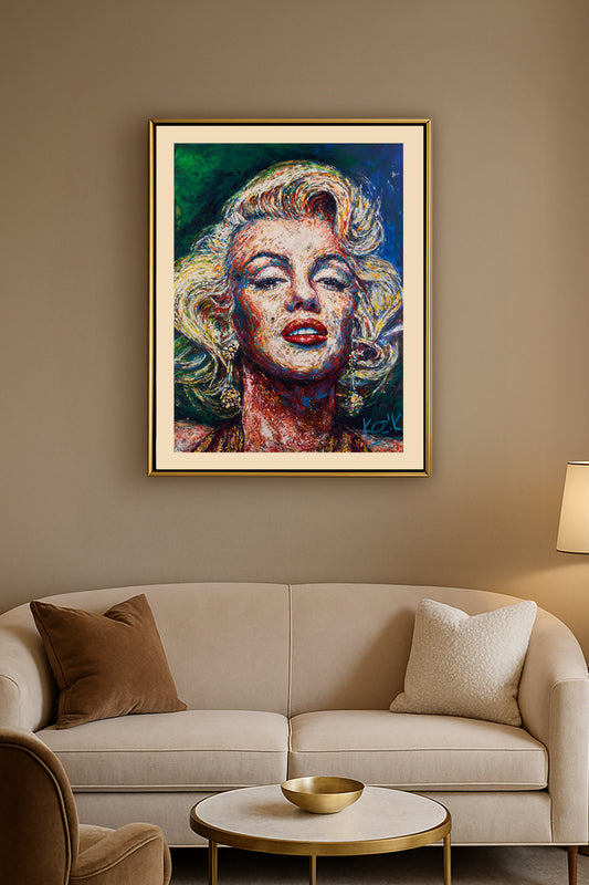 Marilyn Monroe – Empathic Portrait (by Marcel Kozik)