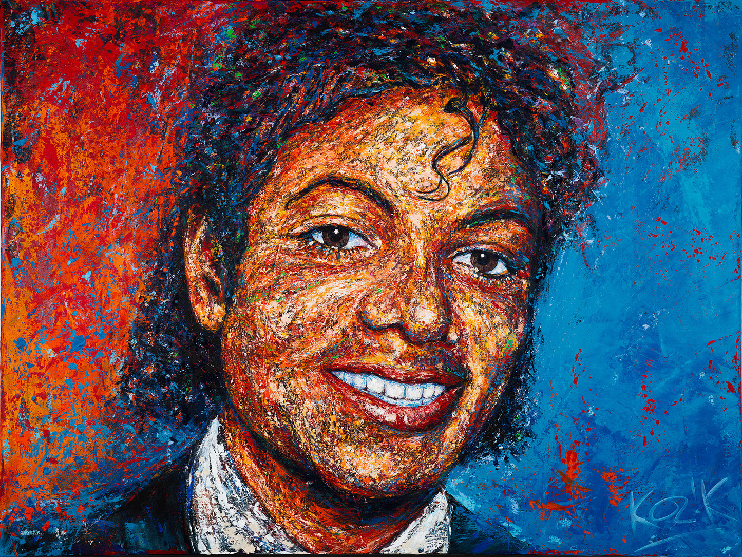 Michael Jackson – Empathic Portrait (by Marcel Kozik)