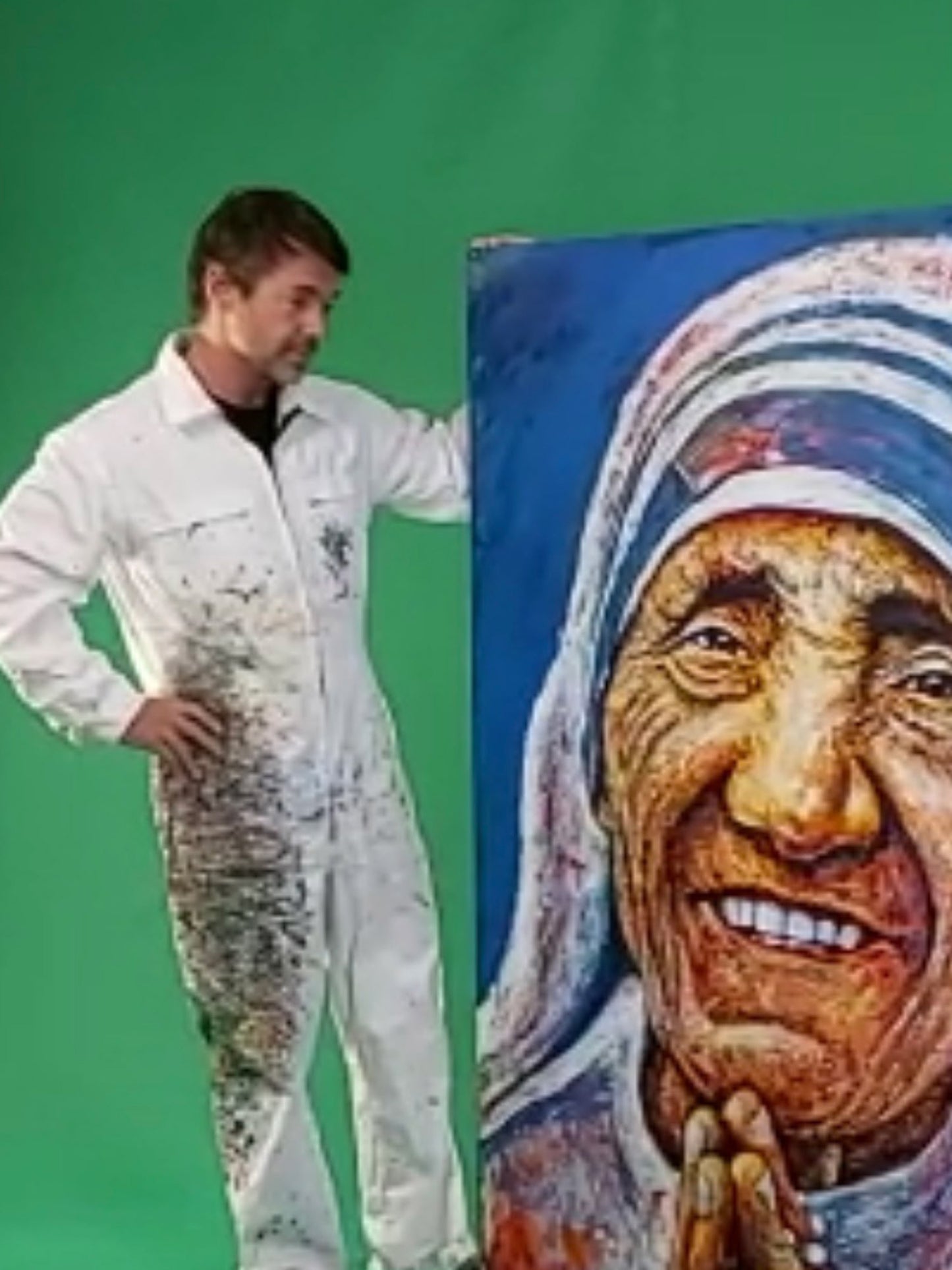 Mother Teresa - Empathic Portrait (by Marcel Kozik)