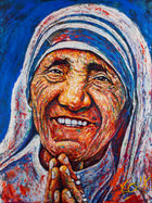 Mother Teresa - Empathic Portrait (by Marcel Kozik)