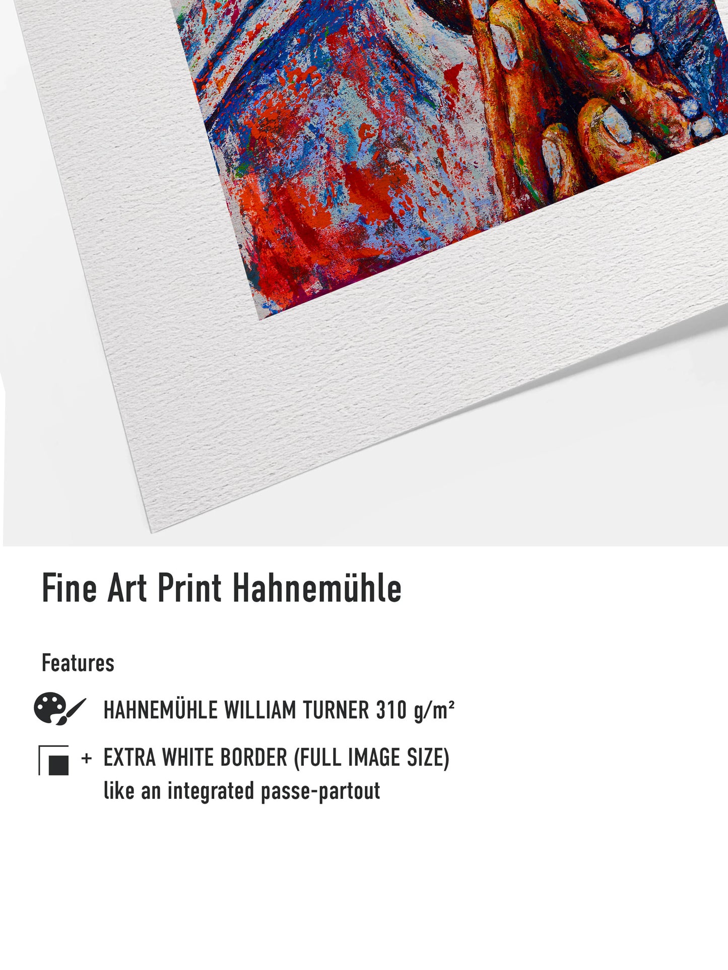 Mother Teresa - Fine Art Print Hahnemühle