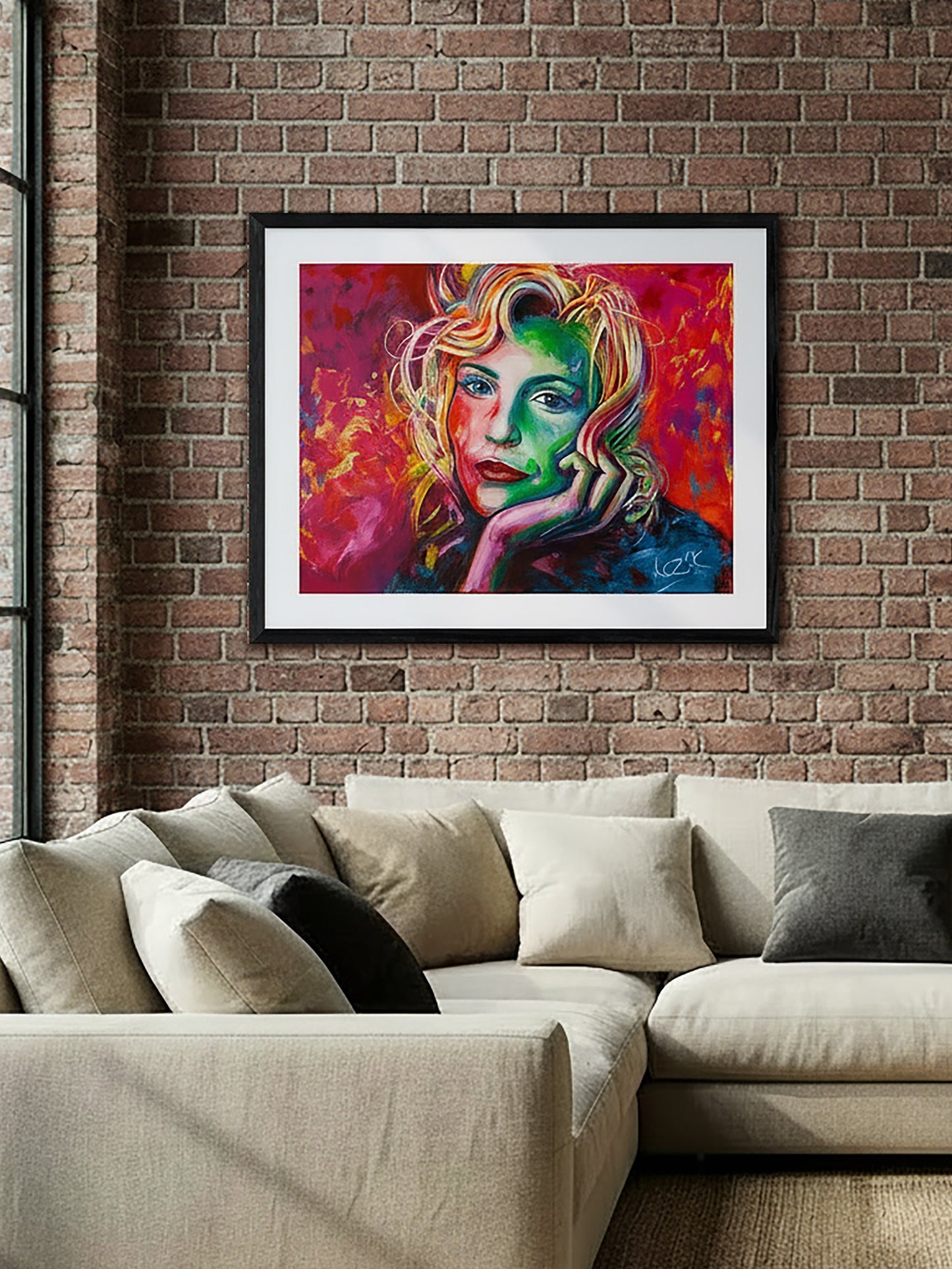 Nadja Auermann - Empathic Portrait (by Marcel Kozik)