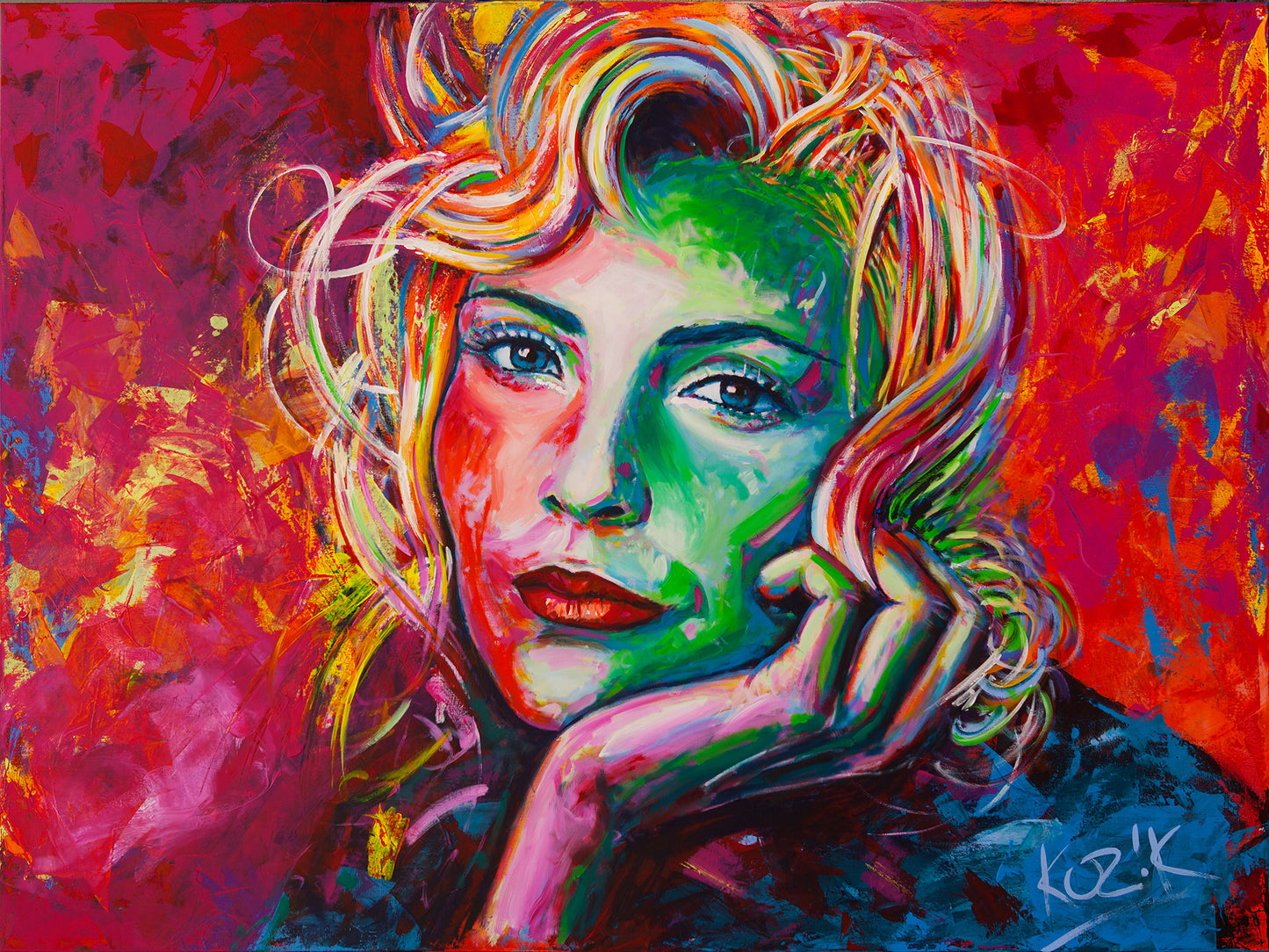 Nadja Auermann - Empathic Portrait (by Marcel Kozik)