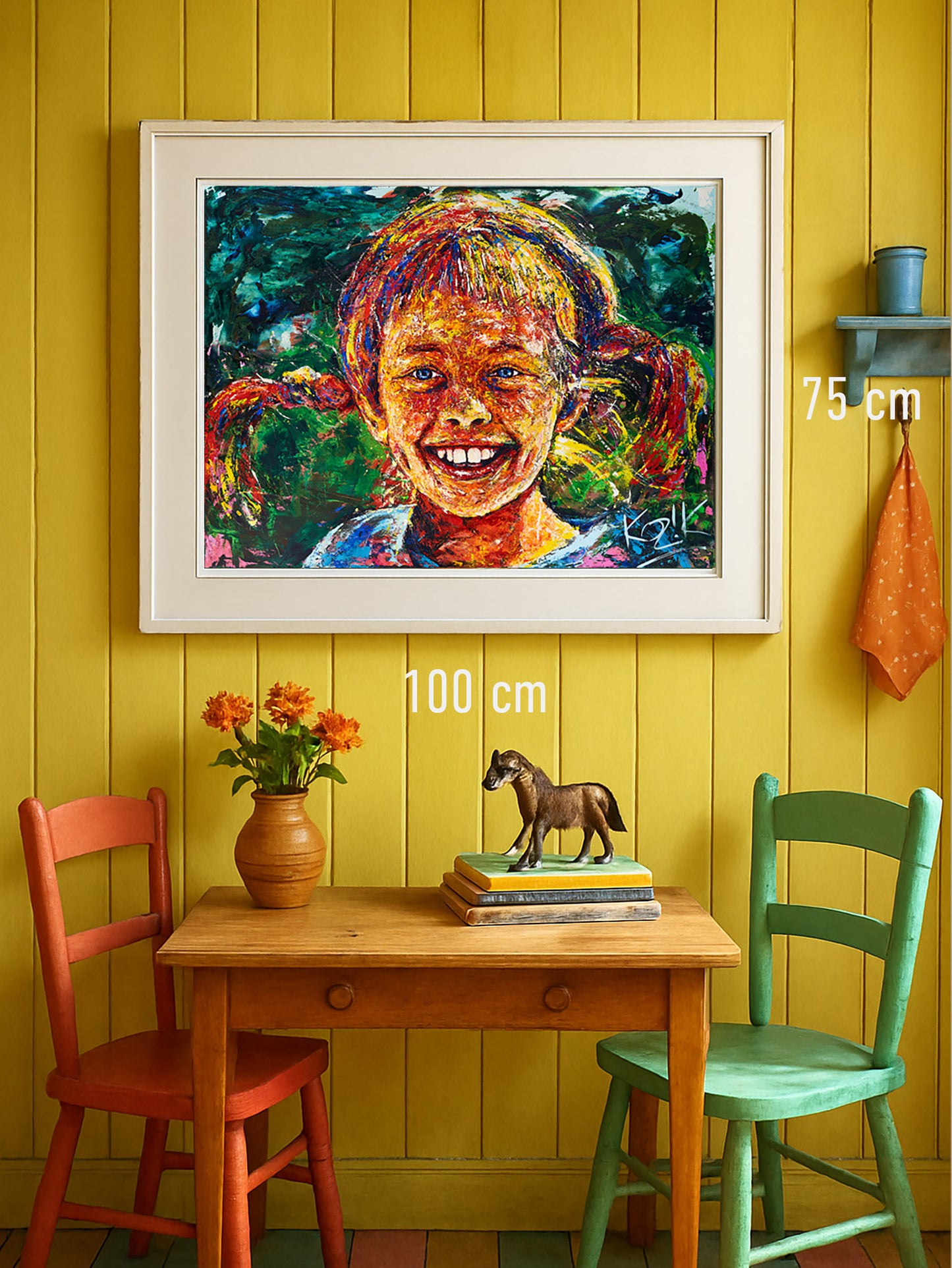 Pippi Longstocking – Empathic Portrait (by Marcel Kozik)