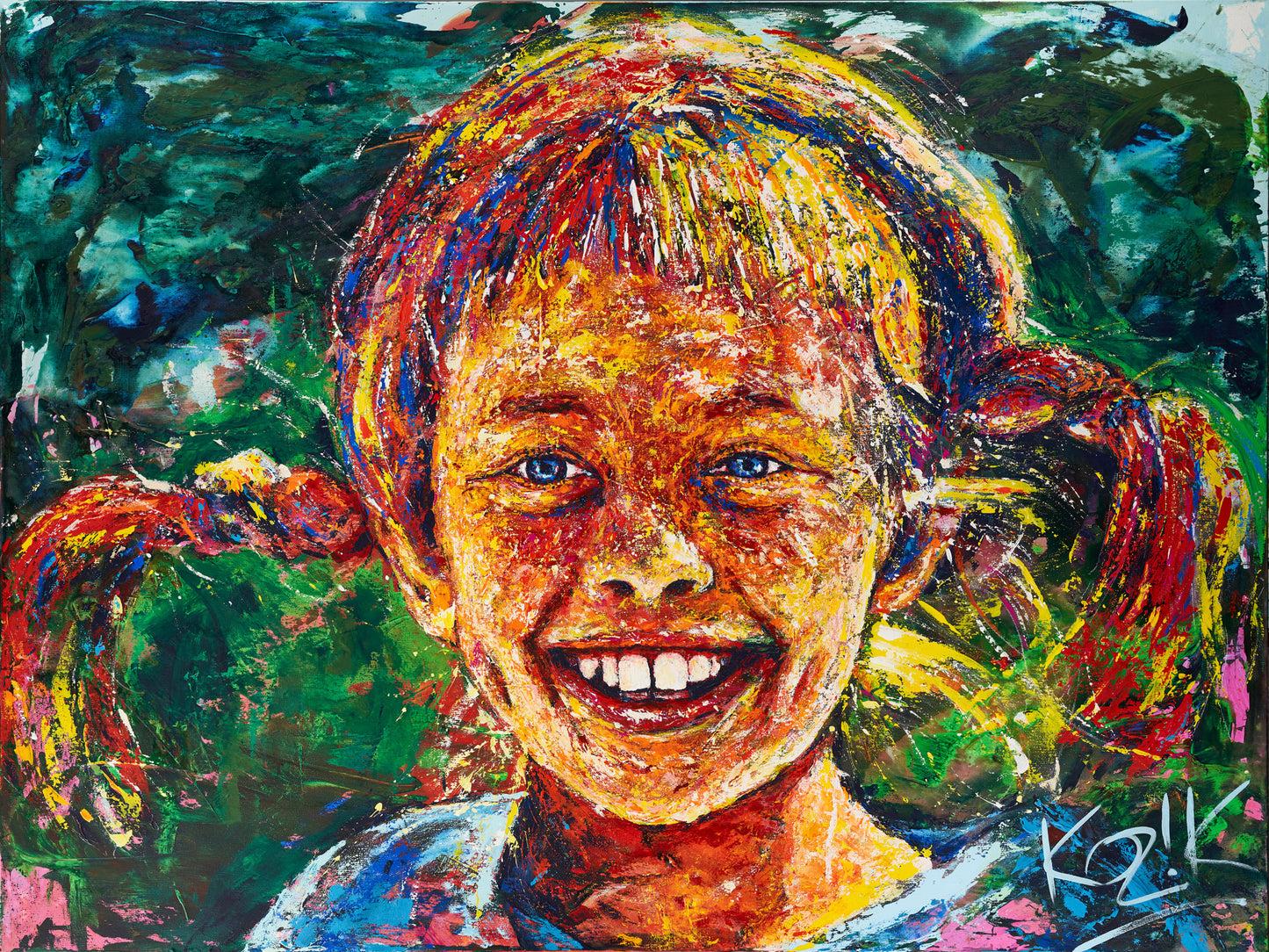 Pippi Longstocking – Empathic Portrait (by Marcel Kozik)