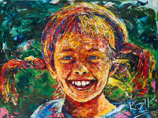 Pippi Longstocking – Empathic Portrait (by Marcel Kozik)