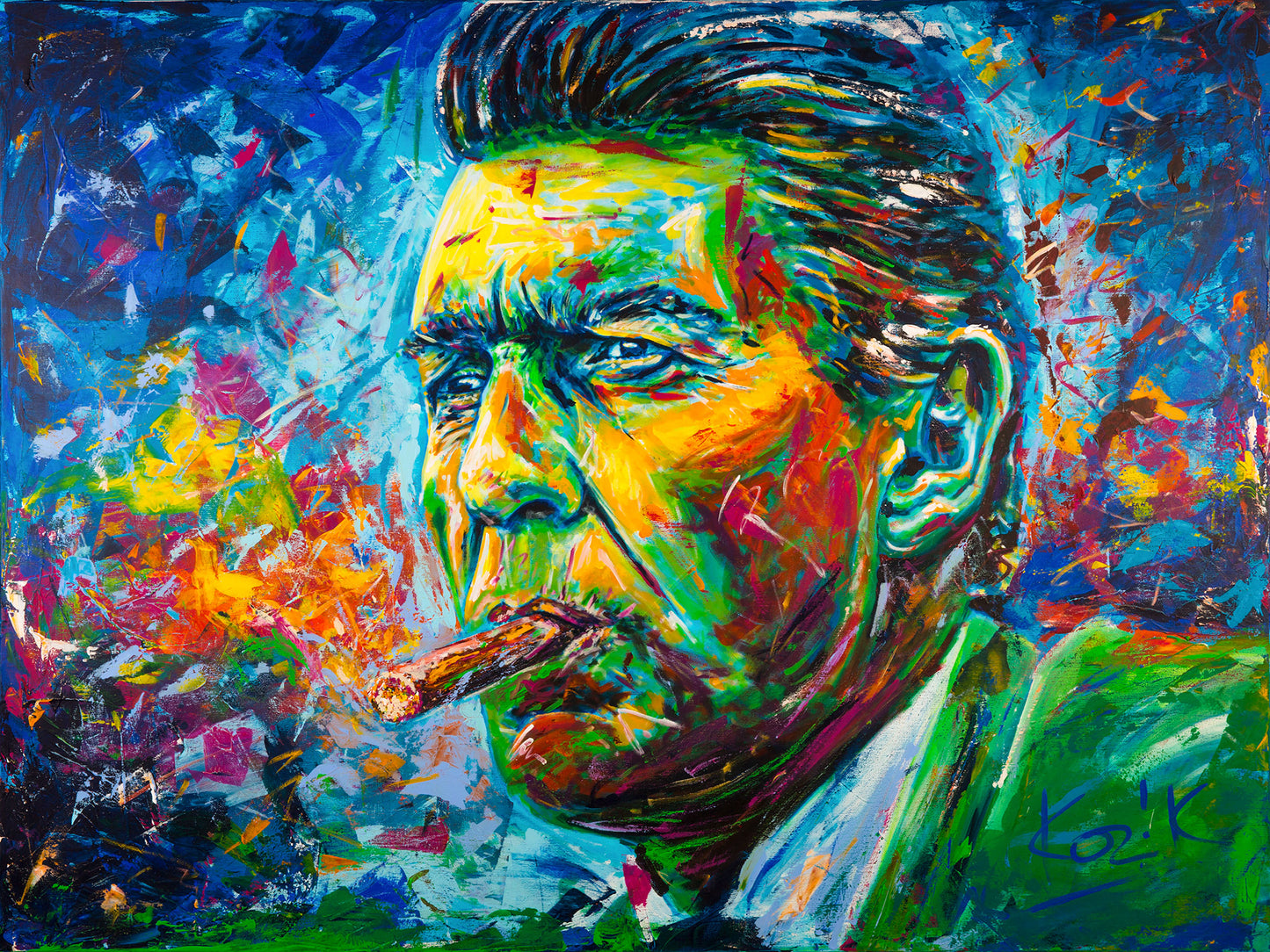 Rudi Assauer – Empathic Portrait (by Marcel Kozik)