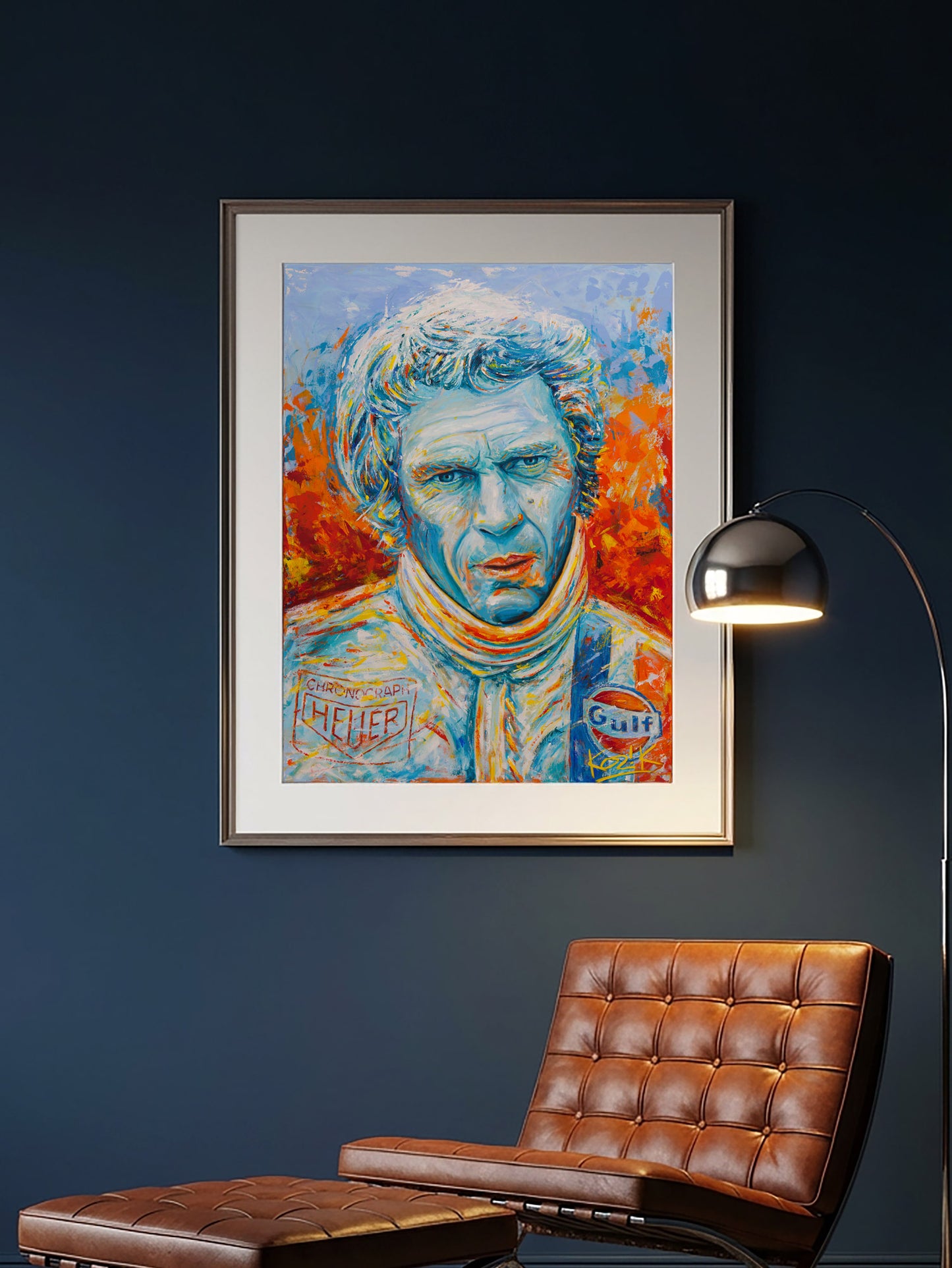 Steve McQueen - Empathic Portrait (by Marcel Kozik)