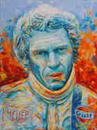 Steve McQueen - Empathic Portrait (by Marcel Kozik)